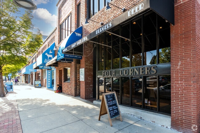 Franklin Street is considered the center of social life in Chapel Hill, NC.