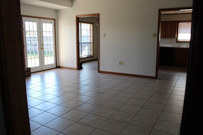 French doors to backyard - 6853 Willie Lou Ave