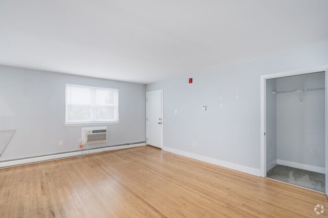 2HAB, 1BA - 1060SF Sala de estar - Ambler Lofts