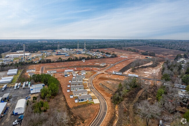 Aerial Photo - Fannin Meadows