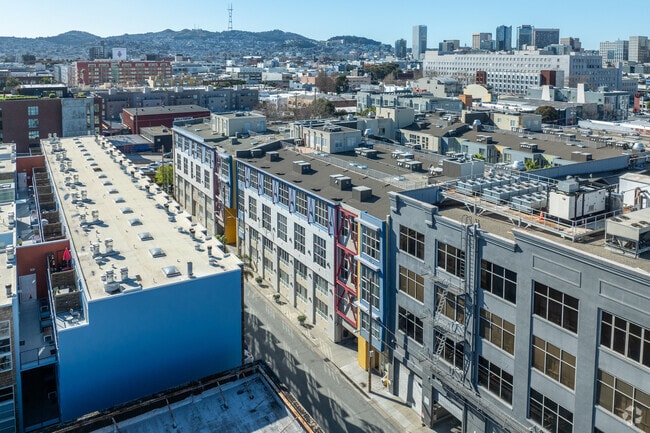 Aerial Photo - Bluxome Lofts