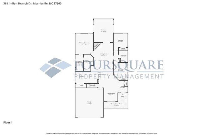 Foto del edificio - Spacious Ranch-Style Smart Home with Bonus Room, Sunroom  & 2-Car Garage , Community Pool- Conven...