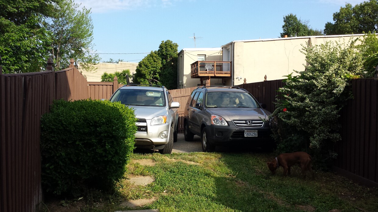 Secured parking in rear yard. - 900 South Paca Street