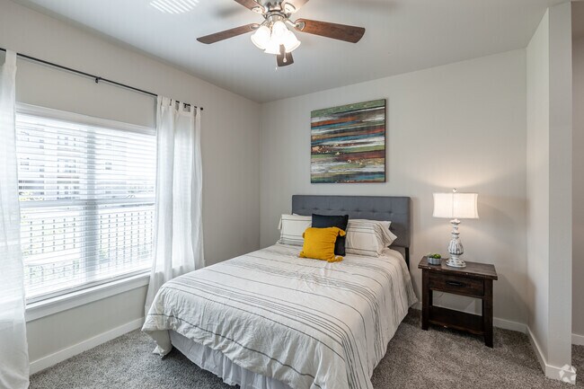 1BR, 1BA - 696SF - Bedroom - The Hudson at Central Landing