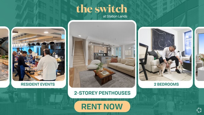 Rent Now - The Switch at Station Lands