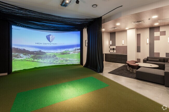 Simulador de golf - The Hallon