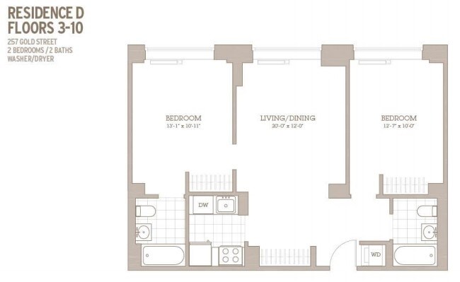 Bklyn Gold Apartments Brooklyn Ny Residence D Bklyn Gold