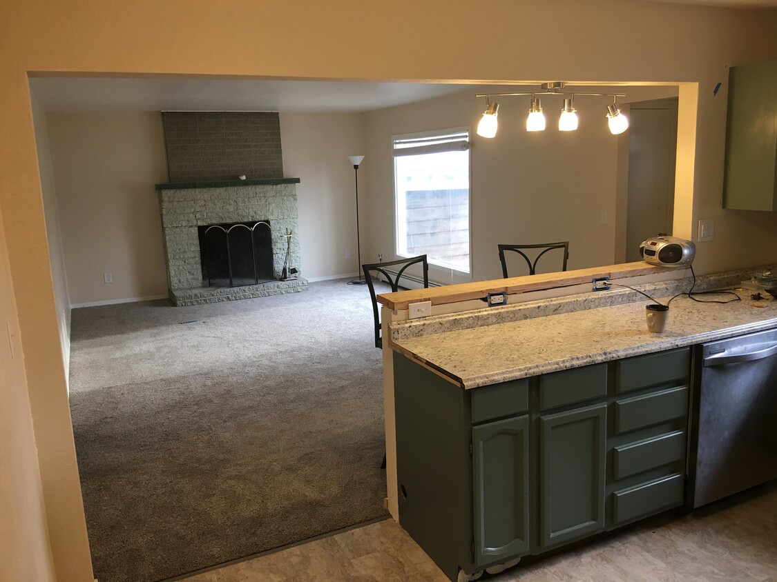 Kitchen to Living Room View - 3612 Arkansas Dr