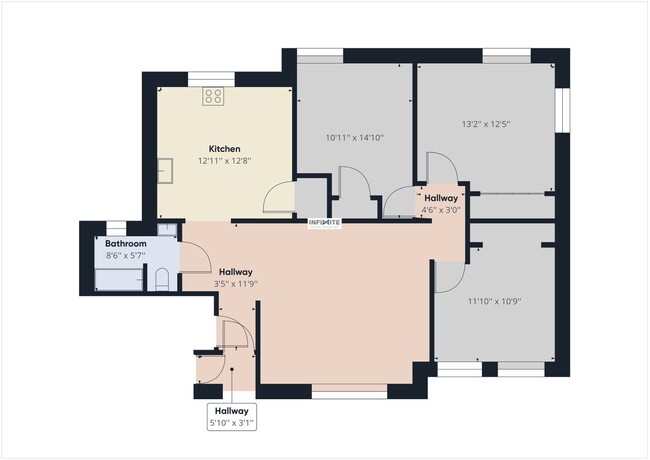 Building Photo - Spacious 3 Bedroom, 1 Bath Garden View Apt