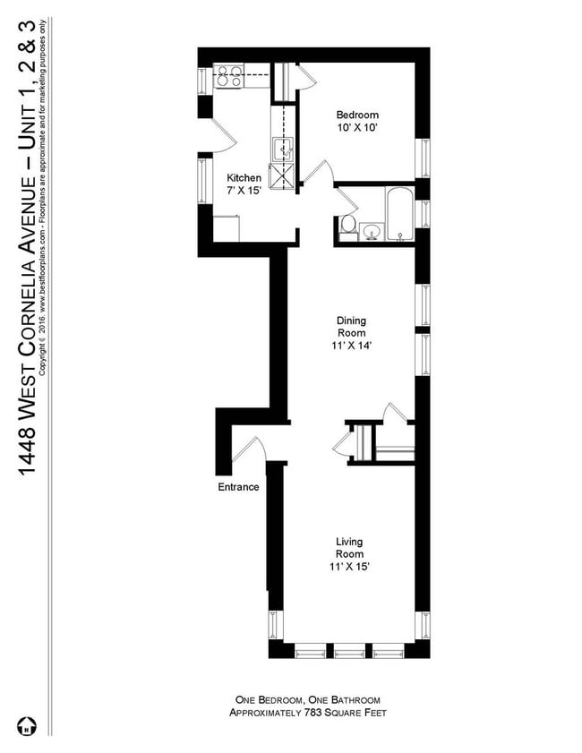 Foto del edificio - 1448 W Cornelia Ave