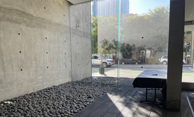 lobby with security desk - 855 Folsom St