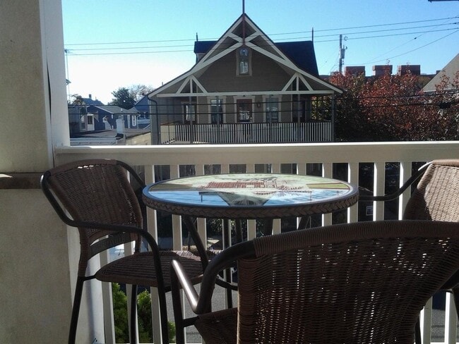View of lake and ocean from bistro table - 61 Cookman Ave