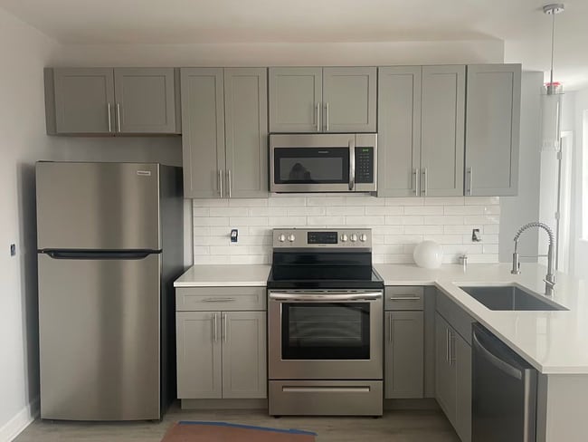 Kitchen with Stainless Steel Appliances - 216 Findlay St