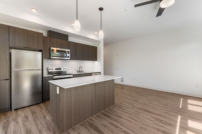 629 C5 Kitchen Island - The Hub at 629