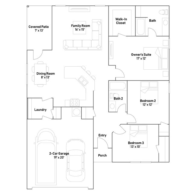 Floorplan - 1640 Forest Dr