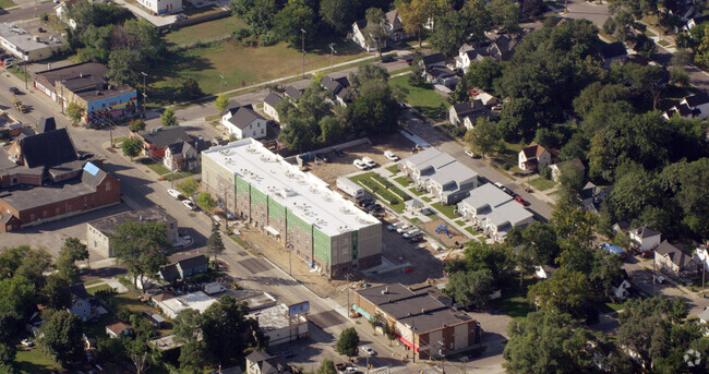 Aerial Photo - Eastern Lofts