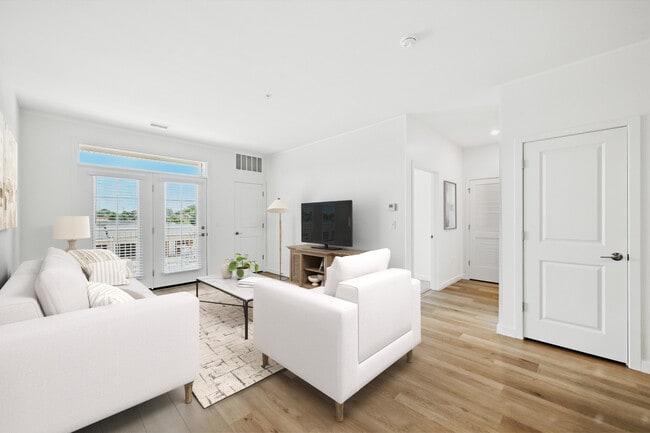 One Bedroom Staged Living Room - Susquehanna Trail Apartments-New Construction