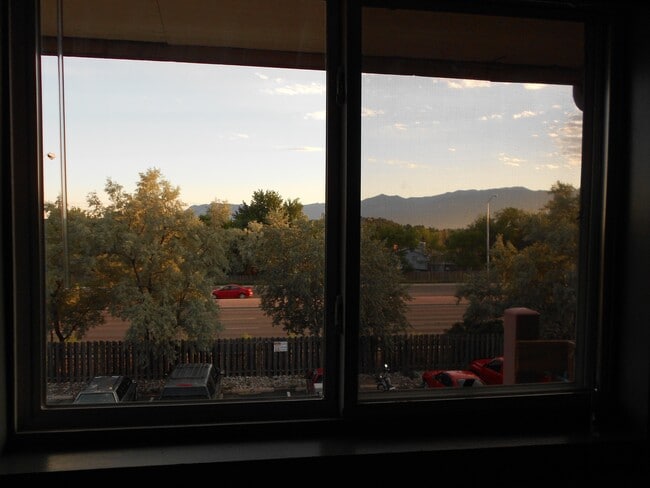 View from living room onto deck - 5034 El Camino Dr