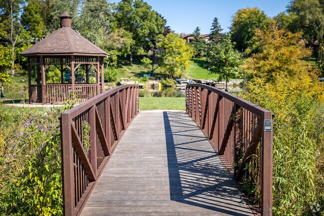 Turtle Island Park in Lake In The Hills Estates is a peaceful, serene spot.