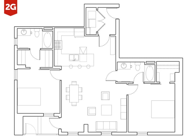 Interior Photo - Mosaic Apartments