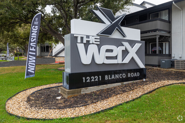 Signage - The WerX Apartments