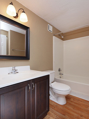 One bedroom - updated bathroom - Shadowood Apartments