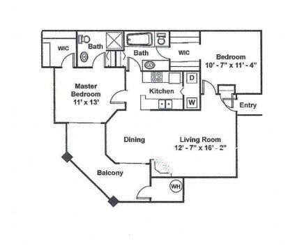 Floor Plan with Measurements - The Summit at Flagstaff