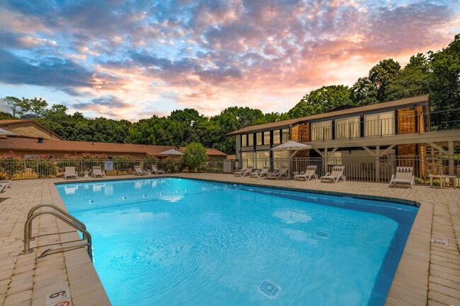 Sparkling Swimming Pool at Enclave at North Point in Winston-Salem, NC - Enclave at North Point Apartments