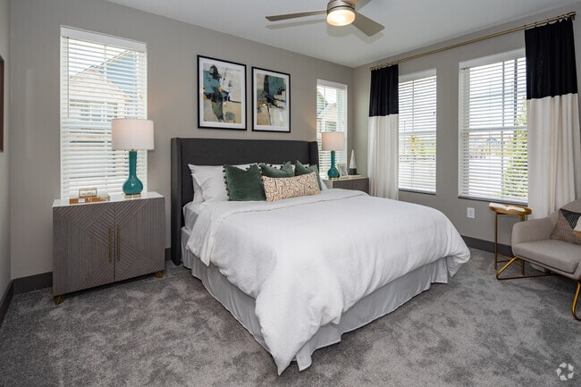 2BR, 2BA - Lyrical - 1,098SF - Bedroom - Mandolin at Stream Valley