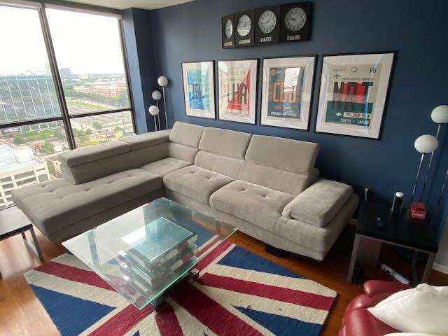 New sofa - 1280 W Peachtree St NW