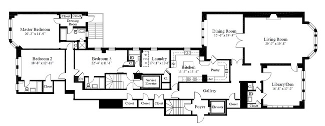 Apartamento A-1 - 1420 N Lake Shore Drive