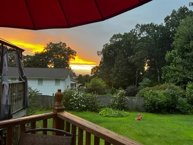 view from the deck - 43 Oakwood Dr
