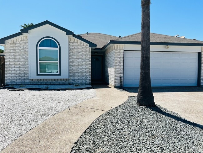 All rock landscaping - 15113 Aquarius St