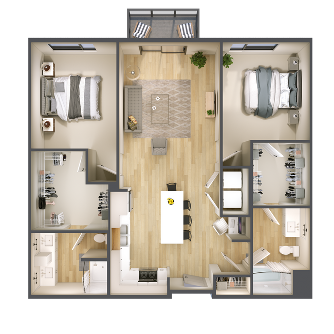 Interior Photo - Ivy at SOCO Apartments