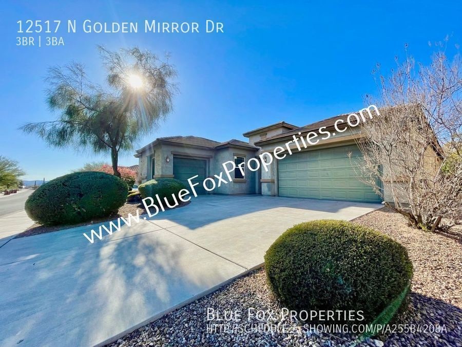 12517 N Golden Mirror Dr, Marana, AZ 85658 House Rental in Marana, AZ