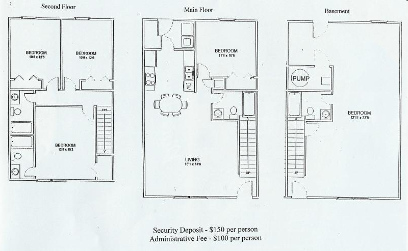 5HAB/4BA - Pineview Townhomes