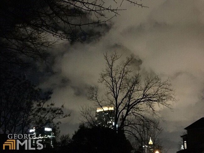 City skyline view from back deck - 1479 Groveland Ave NW