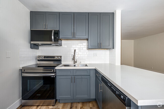 Studio - 460SF - Kitchen - Menlo 2