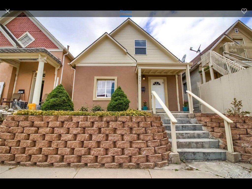 Front of home - 3451 N Downing St