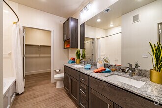 2BR, 2BA - 960SF - Bathroom - Palladium East Foster Crossing