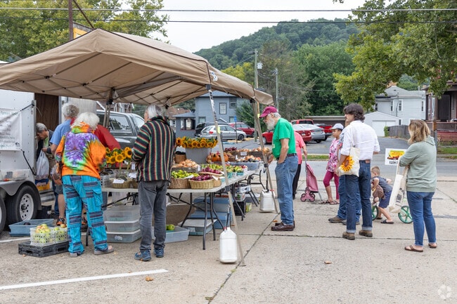 Grab fresh produce while visiting the Beaver Falls Farmers Market.