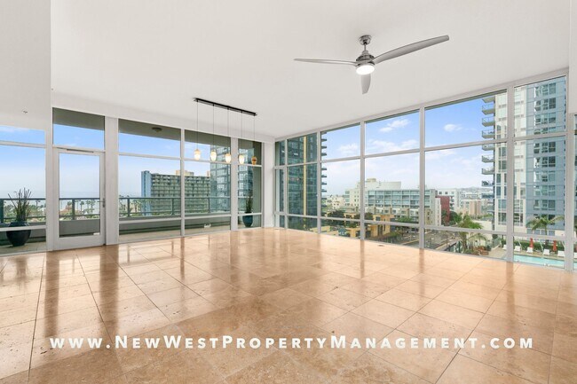 Foto del edificio - Spectacular Little Italy 2-Bedroom at Sapphire Tower! Small Pet Ok! Available Now!