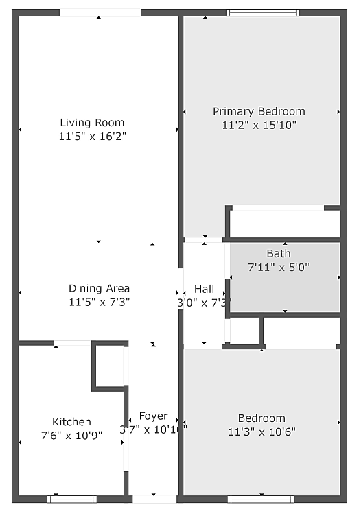 Plano de planta 1 - ORCHARD FLATS