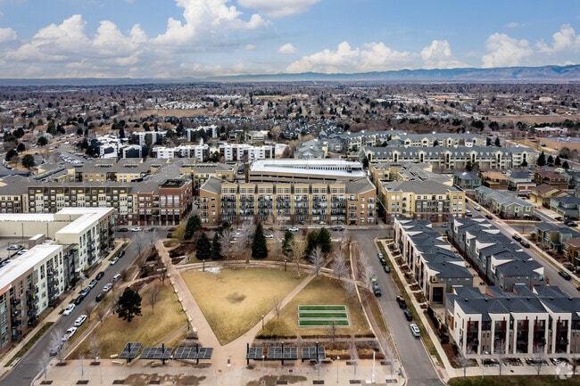 Aerial Photo - Lofts at Belmar Square