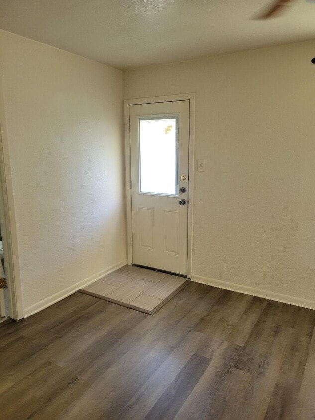 Back door from bedroom - 1607 N W S Young Dr