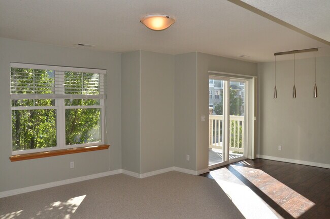 Bright sunny living room and dining room - 1021 Laramie Blvd