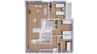 3 Double Rooms - Lofted Beds - C4 3x2 - FOUND Study Downtown Berkeley