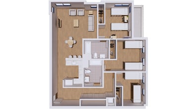 3 Double Rooms - Lofted Beds - C4 3x2 - FOUND Study Downtown Berkeley
