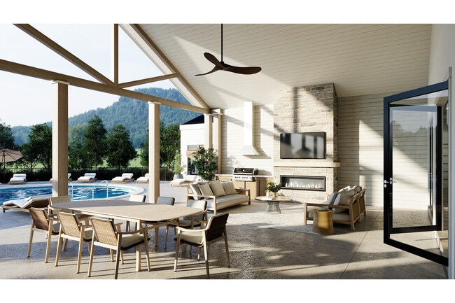 Canopy Crest Apartments Covered Porch - Canopy Crest