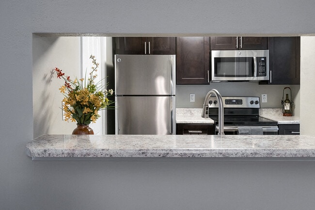 Granite Countertops in the Fully-Equipped Kitchen - Willowbend